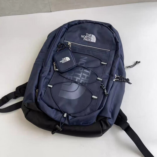 North Face Fox large-capacity casual outdoor backpack black with handbag