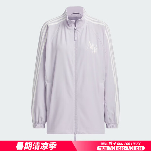 阿迪达斯 （adidas）女2024春季运动夹克/风衣 JI9767 L