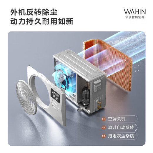 美的（Midea）空调大1.5匹大1p挂机 新一级能效 酷省电/华凌冷暖变频空调自清洁 大1.5匹 一级能效 冷暖变频 美的华凌系列