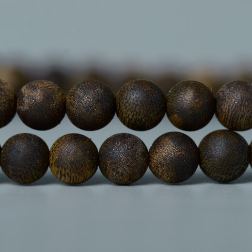 Tanjing 9-Punkte sinkend Hainan Qinan Agarwood Armband 7mm108 Männer und Frauen. Guoxiang-Serie Hainan Yingge Green Chess Nan Agarwood [feierlich S9738] einteiliger Qinan Agarwood 7mm*108 (geeignet für 15-17 cm Handumfang)