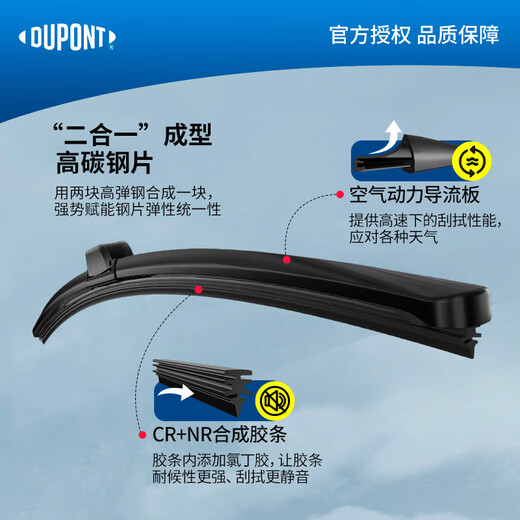 DuPont wiper car wiper blade boneless wiper blade Volkswagen 17-25 Magotan/18-25 Passat Tange