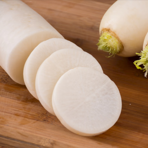 Crisp, sweet and refreshing fresh white radish, fruity radish, must-have pickled pickled vegetables for breakfast cold stir-fried hot pot. Fresh white radish 6Jin Jin equals 0.5kg. Selected boxes included.