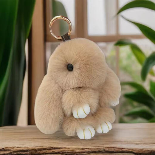 Süße exquisite handgefertigte Plüsch -Kaninchen -Bag