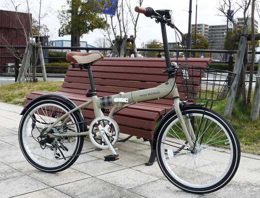 SMVP Japan imported quality folding bicycle ultra-light carbon fiber Japanese brand 20-inch variable speed folding bicycle for adults and small khaki ready stock 20 inches 20 inches