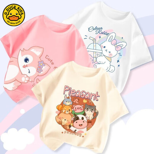G.Duck Girls с короткими рукавами с короткими рукавами.