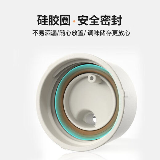 Baijie oil bottle glass oil pot small vinegar bottle household kitchen soy sauce bottle condiment bottle non-drip hanging anti-leakage sesame oil bottle small oil bottle seasoning oil and vinegar pot small 150ml + label sticker stainless steel oil nozzle / non-drip / non-leak / no odor