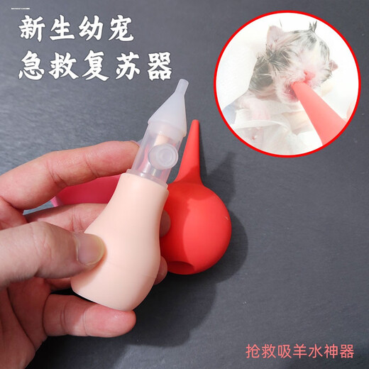 Pet cat nasal suction device, birthing tool, birth supplies, amniotic fluid suction for newborn kittens, amniotic fluid pumping rescue device, green amniotic fluid pumping first aid to prevent reflux