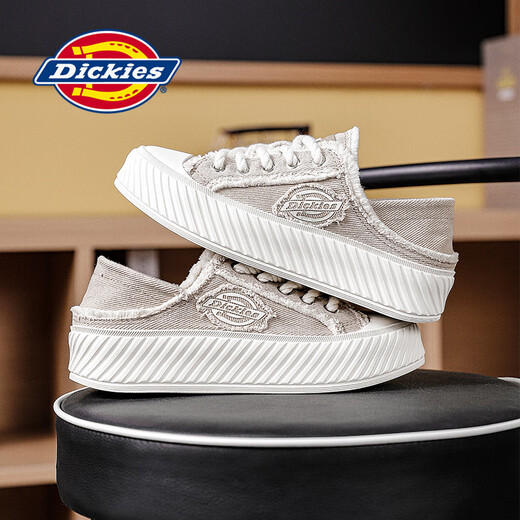 Dickies Canvas Shoes для женщин 2025 Новая летняя ботинка с двумя одеждами с полуприцеп.
