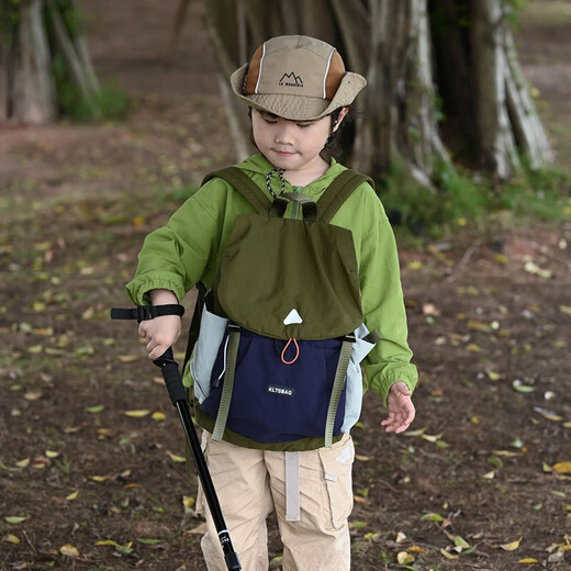 Bo Naling Children's Backpack Outdoor Travel Boys and Girls Spring and Autumn Tour Mountaineering Bag Travel Lightweight Backpack Primary School Bag Outdoor Backpack - Green