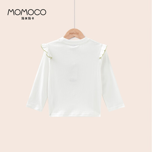 
Mamimaca MOMOCO children's long-sleeved children's clothing autumn clothes for girls with fashionable sweet T-shirt inside