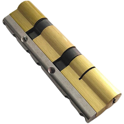 PUPAN Custom C-Klasse Doppelblattschloss Core Buyanglongyang Security Door Sofog Tür Qianqiu Doppelrad Doppelgabel Super C-Klasse Doppelblatt 12532+48+45 (farbenfroh) 55 mm Universalmodell mit Schlüssel