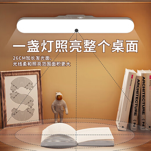 Sanrio Genuine Authorized Table Lamp Eye Protection Study Special Student Dormitory Desk Lamp Children's Bedroom Bedside Lamp Rechargeable Magnetic Adsorption LED Lamp Sanrio Genuine Authorized Magnetic Table Lamp White