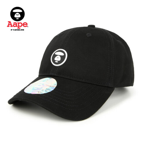 Accesorios de la tienda insignia de AAPA Man insignia del hombre bordado de bordado sólido tapa de béisbol de béisbol Cap 4865xxl bkx/negro F de un solo tamaño