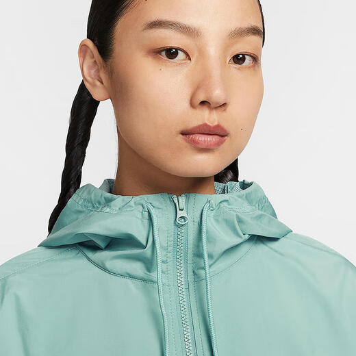 Nike (NIKE) 2025 autumn women's jacket versatile sports and casual woven jacket FV6299-017 S