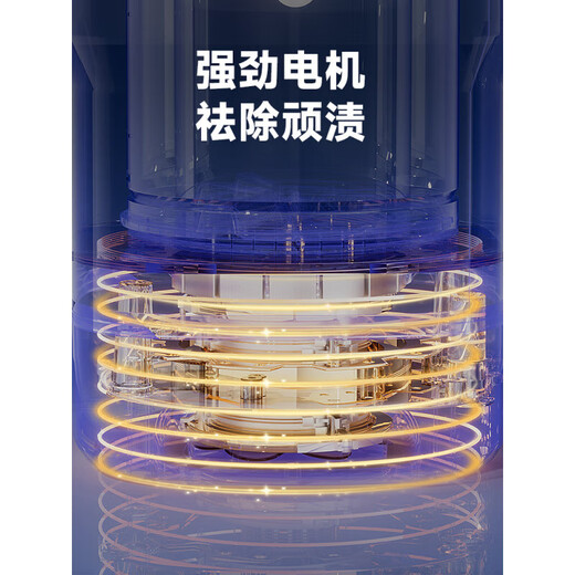 Xiaomi Guoba washing machine portable small washing socks and underwear mini single dormitory with integrated washing and washing, visible model 12L blue, integrated washing and washing + UV color