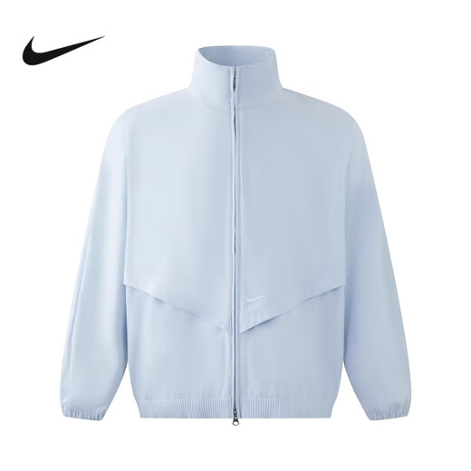 耐克（NIKE）外套女装2025夏季新款跑步健身运动服立领防风休闲夹克 HJ0315-423 XS