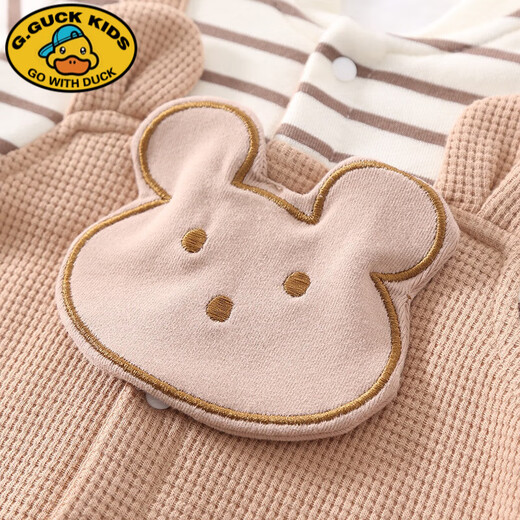 G.DUCKKIDS baby spring jumpsuit spring and autumn male baby early spring clothes infant outerwear spring overalls outing clothes blue 80cm