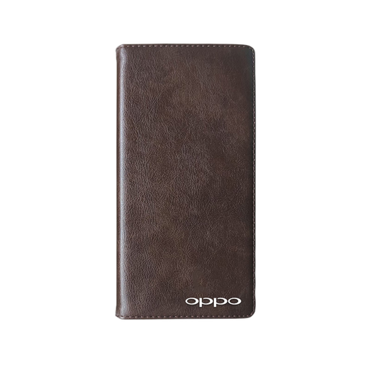 DGPZOPPO Reno14Pro手机壳新款真皮镜头全包防摔Reno14磁吸保护套翻盖皮套高档商务牛皮手机套男款女款 OPPOReno14  深棕色