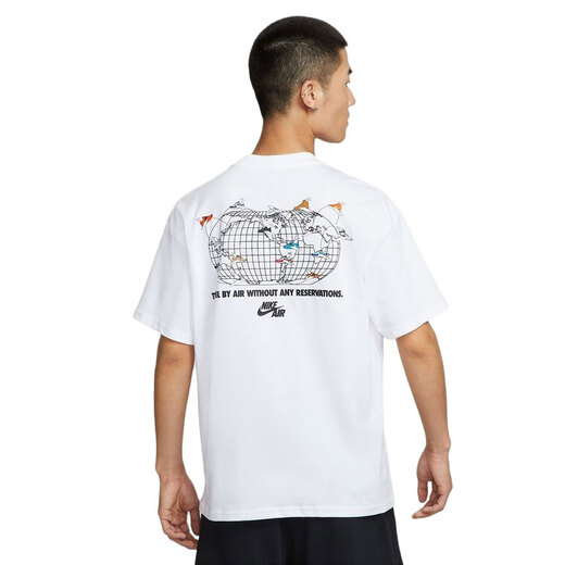 Nike [大发] als u nsw tee oc gfx sport und lässige Kurzarm T-Shirt HQ9276-100 HQ9276-100 One Size M M