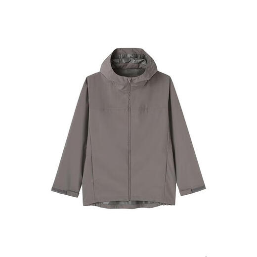 MUJI Men's Waterproof Hooded Jacket Men's Jacket Autumn AD0X5A5A Gray L