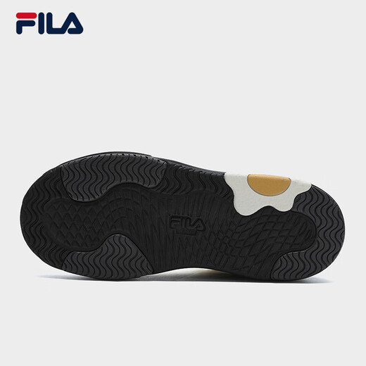 Zapatos de mujer Fila Fila Fila, zapatos de huevo de Yang Mi, zapatos deportivos, 2025 Autumn Nuevos zapatos blancos casuales y versátiles, leche blanca/negra 37.5