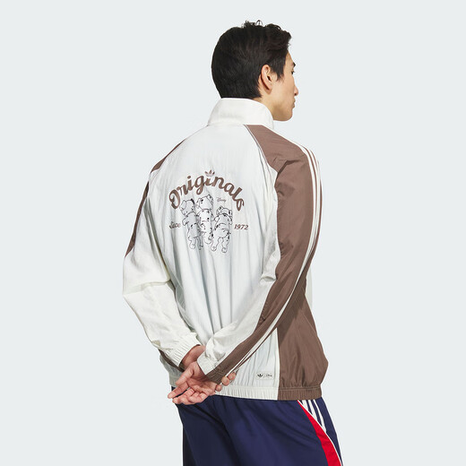 Adidas阿迪达斯 三叶草 2025秋男女同款外套舒适百搭运动休闲防风服 KG6692 XS