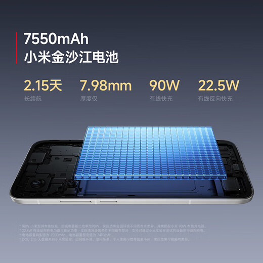 Xiaomi Redmi Turbo 4 Pro Nationale Subvention der vierten Generation Snapdragon 8S 7550MAH Langer Batterie IP68 Waterdes Xiaomi Redmi 5G Mobile Black 12 GB+256 GB [offizieller Standard]