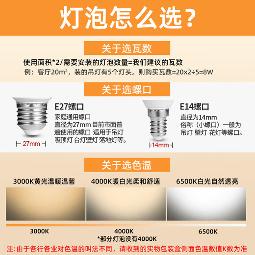 Lesso LED energy-saving light bulb cylindrical bulb E27 large screw mouth 20W high power property commercial factory lighting white light 6500k