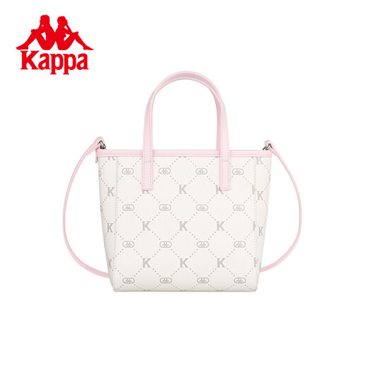 Kappa卡帕小托特包女式新款菜篮子手提包包单肩包斜跨通勤上课包包 奶芙粉礼盒套装