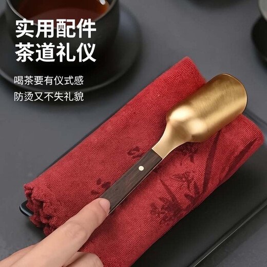 Edo ebony brass tea spoon tea spoon tea spoon tea ceremony tea set accessories tea making tools