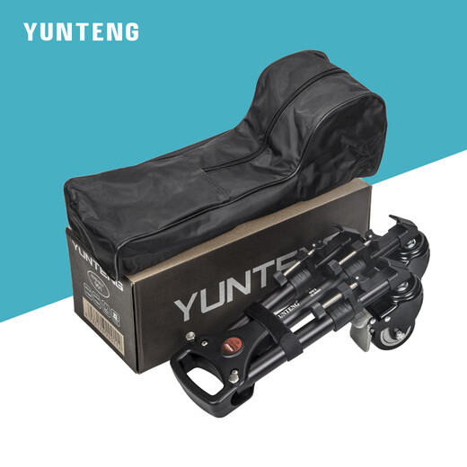 Yunteng (Yunteng) Большое колесо Универсальное движущееся железнодорожные рельсы Мобильная камера Universal Cracket 901 Пустое + 691 штатив