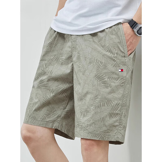Mmy Hwaketommybull Американский Томми Томми Summmy Pure Cotten Men's Men's Five-Clip Shorts Слушащие и все пляжные брюки 9215 Blush 2xl (предлагается 155-175Jin [Jin равняется 0,5 кг])