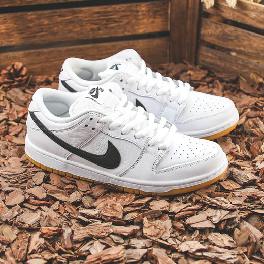 耐克（NIKE）Dunk SB Low 白黑 白生胶轻便低帮板鞋 CD2563-101 DD1503-125 35.5 正品支持鉴定