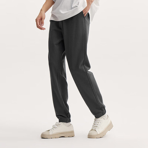 森马（Semir）【大促福袋】休闲裤男女简约百搭长裤夏季运动风潮流裤子 男-A款褐灰 【基础束脚】 L