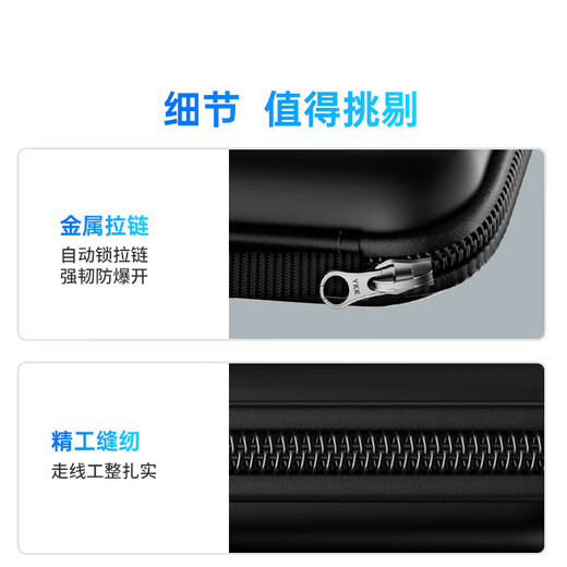 Acasis (acasis) 2,5-Zoll-Mobilfestplattentasche, multifunktionale digitale Zubehör-Aufbewahrungstasche, Datenkabel, mobile Powerbank, USB-Flash-Laufwerk, Mobiltelefon-Headset, tragbare Schutzhülle YPB