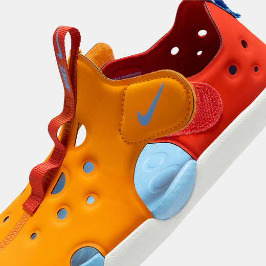 NIKE Nike toe-toe anti-collision sandals for boys and girls S PROTECT4 summer water-resistant quick-drying children's beach sports shoes HF6277-800 (PROTECT 4) 28 Recommended foot length 17cm