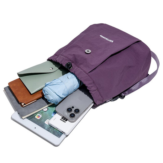 Modekontrastierende Rucksack für Frauen Rucksack Leichtgewicht und einfache Reisetasche School Tasche Bergstasche Neues Frauen -Casual -Rucksack Blau