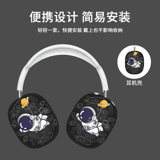 Guangqixin подходит для Apple AirpodSmax2 защитный корпус матовой шкаф Bluetooth, покрытый Apple AirpodSmax защитный корпус