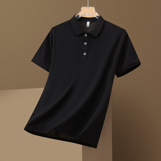 Camiseta de manga corta de cuello de polo judío para deportes de verano para hombres que corren una camiseta delgada de moda.
