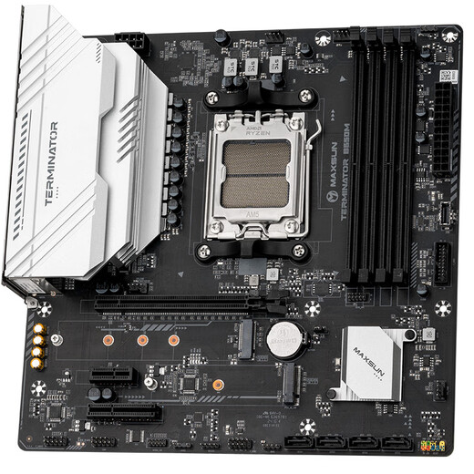 
Mingxuan MS-Terminator B650M Computer Motherboard + AMD Ryzen 9 9900X Processor Motherboard CPU Set
