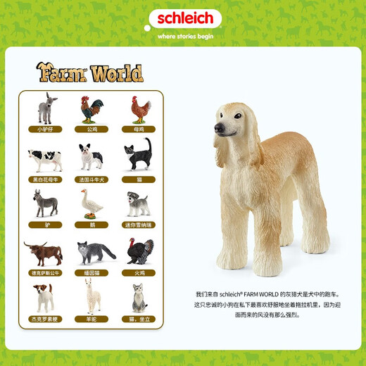 思乐（Schleich S）仿真动物模型猫猫狗狗男女孩儿童玩具礼物启蒙认知3+ 罗得西亚脊背犬13895