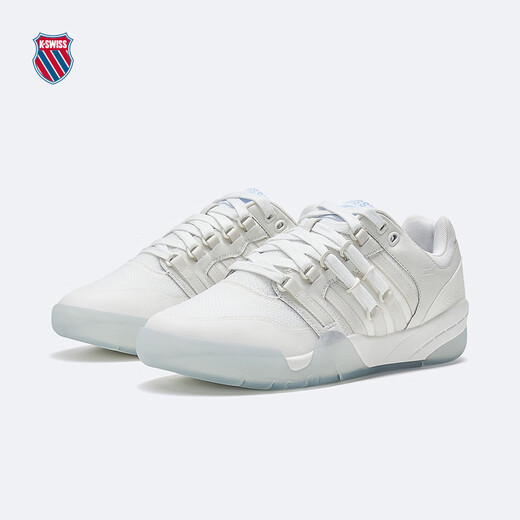 K SWISS KSWISS sneakers summer breathable casual versatile trendy fashion sneakers slam shoes 9275-US 100 Wimbledon White/Breeze Blue 37