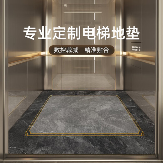 三栖虎电梯轿厢地板专用地垫高端皮革地毯商用酒店防滑垫子仿大理石 星宿-14957 1件数 定制款联系客服-皮革70元/