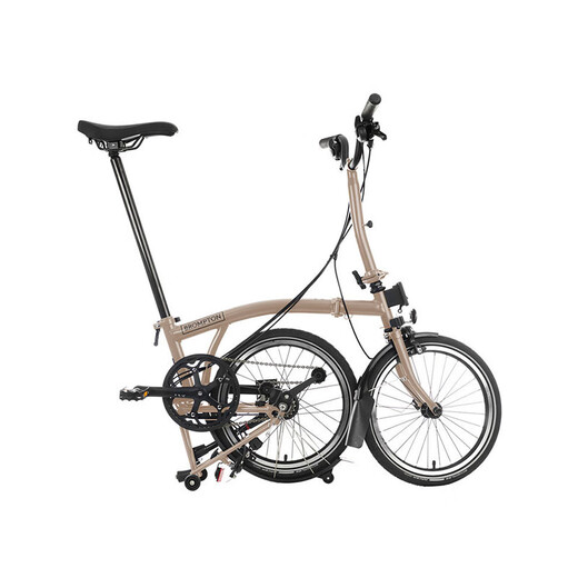 BROMPTON Xiaobu C Line 6-speed C6 bicycle folding bike portable urban commuting travel c6 dune sand HIGH