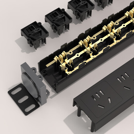 Philips (PHILIPS) Desktop Gaming Socket/PDU Cabinet 6-position with overload master control 1.8 meters thick 1.5 square meters special spring wire socket/socket board/terminal board for lifting table