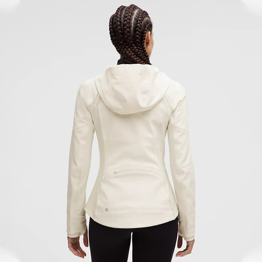 Lululemon 丨 Cross Chill Veste de sport féminin à eau du vent répulsif lw4cegs léger ivoire blanc s