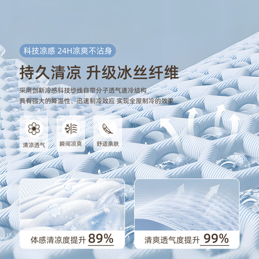 冝冢客厅地毯2025新款凉席地垫夏季冰丝轻奢感房间榻榻米免洗可擦 宜沐-15780 140cm*200cm 【双面防滑】