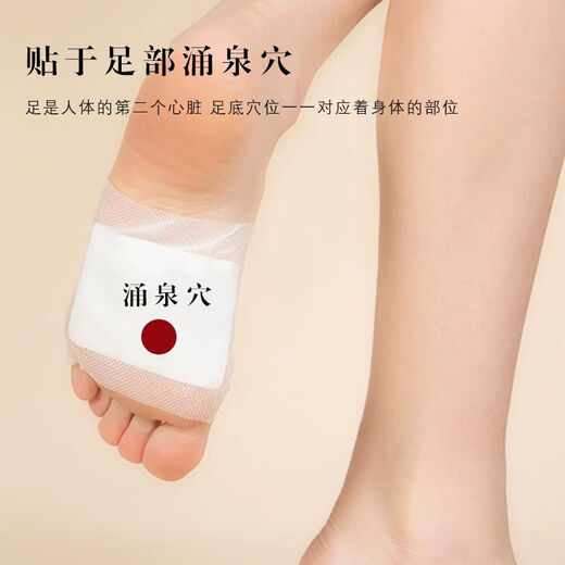 Evodia and Cinnamon Foot Patch Herbal Evodia and Cinnamon Dried Ginger and Tangerine Peel Breathable Internal Adjustment Foot Patch Soothing Care Evodia and Cinnamon Foot Patch 1 small box 7 packs of 14 patches