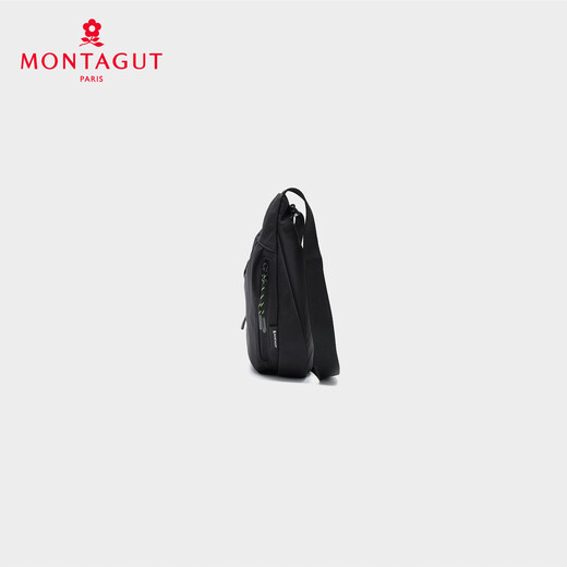 
Mengtejiao neutral fashion fabric new style crescent bag underarm bag versatile shoulder bag sports crossbody bag vitality dumpling bag black