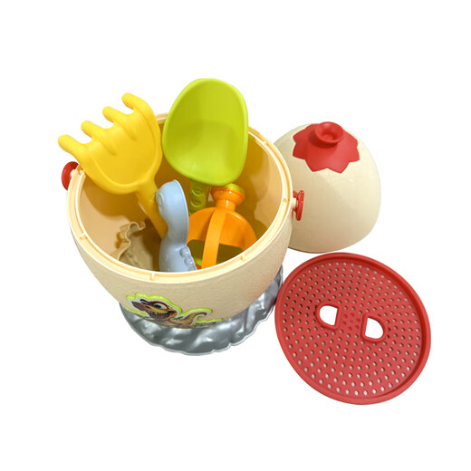 Milo Candy Kinder spielen Sandspielzeug Strand Dinosaurier Eier mit 8-teiliger Set von Jungen und Mädchen spielen Wasser Wasser graben Sandschaufel Kindergeschenke